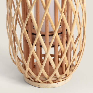 Imagem de Candeeiro de Mesa LED Rattan Big Alejandría