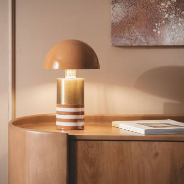 Imagen de Lámpara de Mesa Metal Tanev Darpan