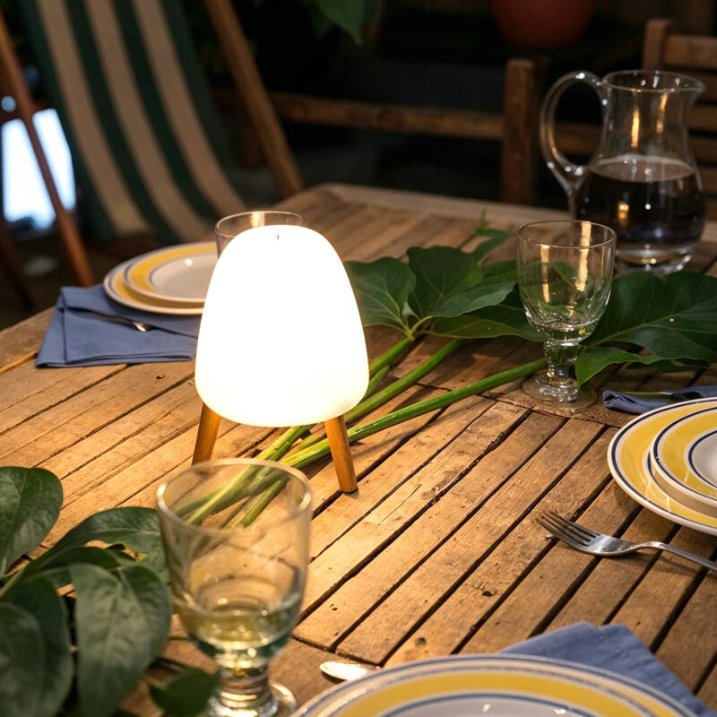 Imagem de Candeeiro de Mesa LED Rocket 20 Battery  Imagem de Candeeiro de Mesa LED Rocket 20 Battery