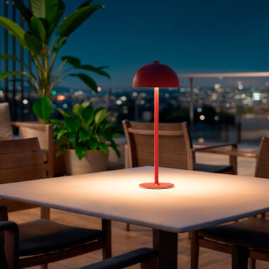 Imagem de Candeeiro de Mesa LED Portátil com Bateria USB Recarregável Kael