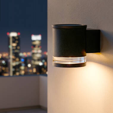 Imagen de Aplique de Pared Exterior Solar LED Aluminio Draco