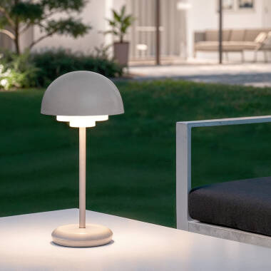 Imagen de Lámpara de Mesa LED Portátil Exterior con Batería USB Recargable Galdan