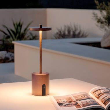 Candeeiro de Mesa LED Portátill com Bateria USB Recarregável Jawania