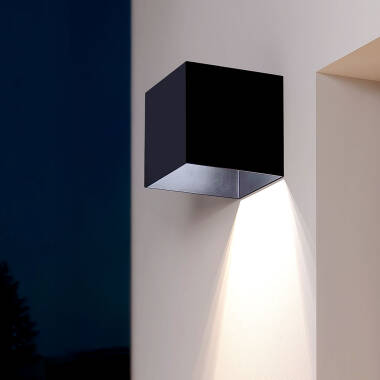 Imagen de Aplique de Pared Exterior Solar LED 2W Aluminio con Detector de Movimiento Radar Eros