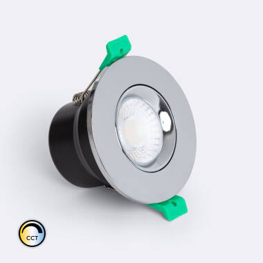 Foco Downlight LED 5-8W Ignífugo Circular Regulable IP65 Corte Ø 65 mm Solid Design Ajustable