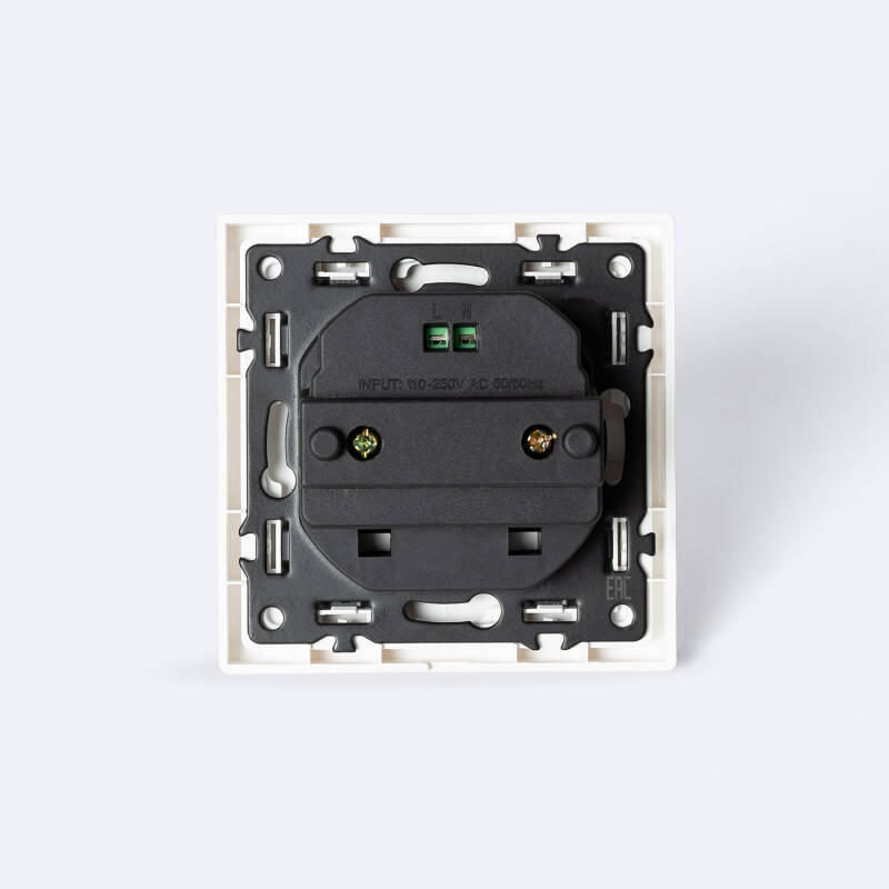 Imagem de Baliza LED 1W Encastrável Parede Luxe 990 para Caixa Universal