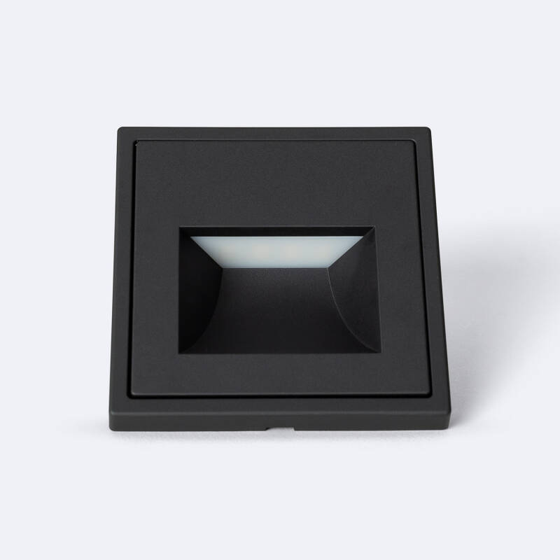 Imagem de Baliza LED 1W Encastrável Parede Luxe 990 para Caixa Universal
