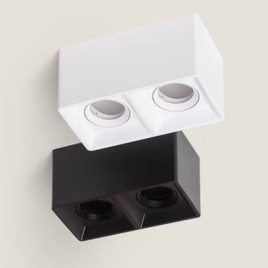 Imagem de Aplique de Teto Quadrado Duplo Space