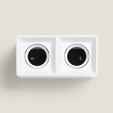 Imagem de Aplique de Teto Quadrado Duplo Space