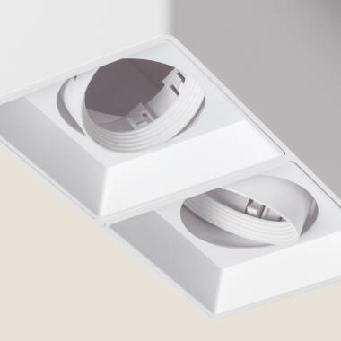 Imagem de Aplique de Teto Quadrado Duplo Space