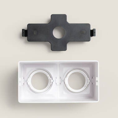 Imagem de Aplique de Teto Quadrado Duplo Space