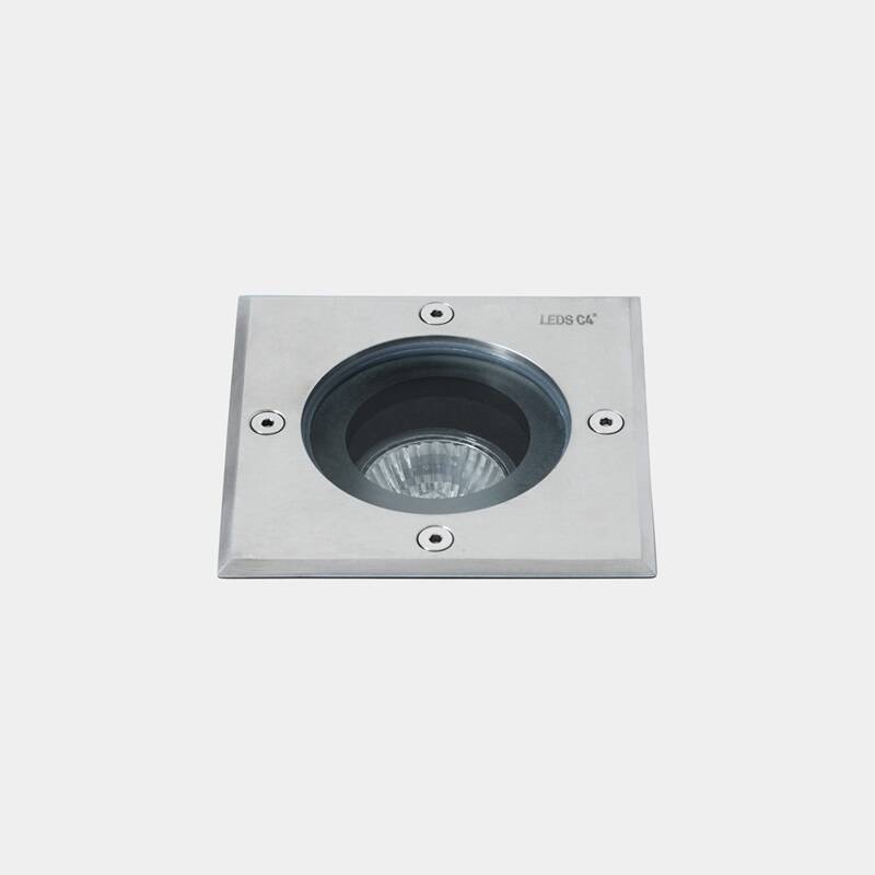 Imagem de Foco Quadrado Encastrável de Chão Gea GU10 IP67 LEDS-C4 55-9281-CA-37 Imagem de Foco Quadrado Encastrável de Chão Gea GU10 IP67 LEDS-C4 55-9281-CA-37
