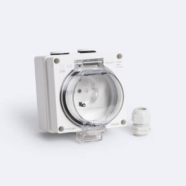 Imagen de Enchufe Exterior Estanco Schuko Tipo F IP66