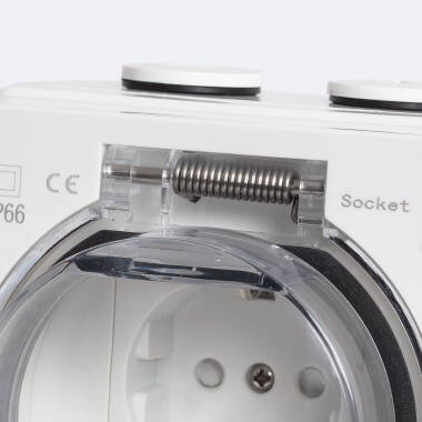 Imagen de Enchufe Exterior Estanco Schuko Tipo F IP66
