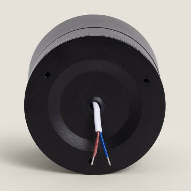 Imagem de Aplique LED 30W de Alumínio Circular Preto New Onuba  Imagem de Aplique LED 30W de Alumínio Circular Preto New Onuba