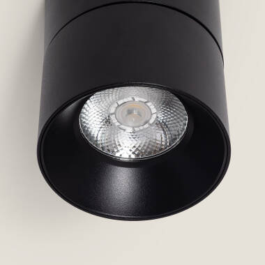 Imagem de Aplique LED 15W Alumínio Circular Preto New Onuba Imagem de Aplique LED 15W Alumínio Circular Preto New Onuba
