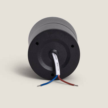 Imagen de Aplique LED 7W Aluminio Circular Negro New Onuba