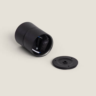 Imagen de Aplique LED 7W Aluminio Circular Negro New Onuba