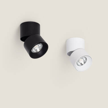 Imagen de Aplique LED 7W Aluminio Circular Negro New Onuba