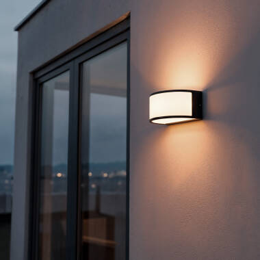 Imagen de Aplique de Pared Exterior Aluminio Lenir