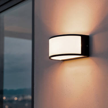 Imagen de Aplique de Pared Exterior Aluminio Lenir