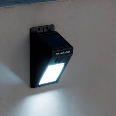 Aplique de Parede Exterior Solar LED IP65 Acendido Crepuscular