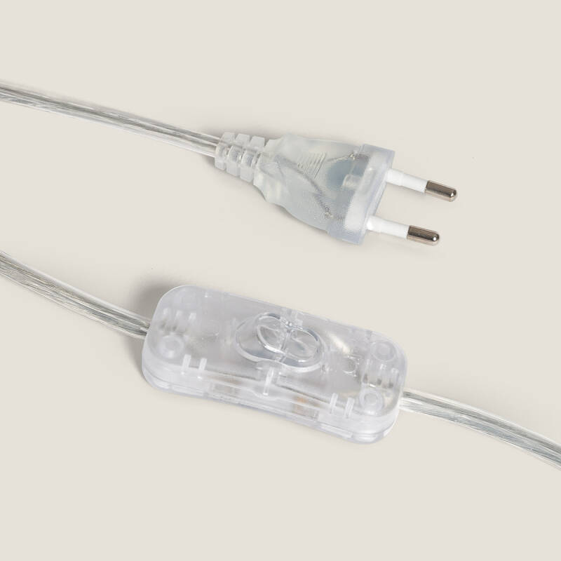 Imagen de Lámpara de Mesa Metal y Cristal Moonlight Brass 2 Focos