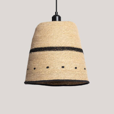 Lámpara Colgante Fibras Naturales Esuay Vanisha