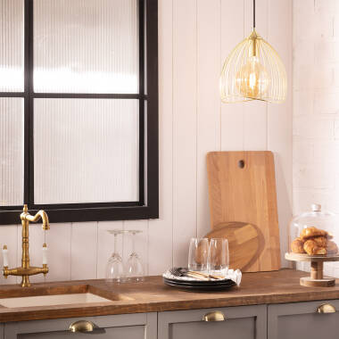 Candeeiro Suspenso de Metal Kibanda Bellús