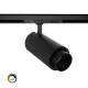 Imagen de Foco Carril LED Trifásico 40W CCT Seleccionable d'Angelo Negro PHILIPS Xitanium Telescópico