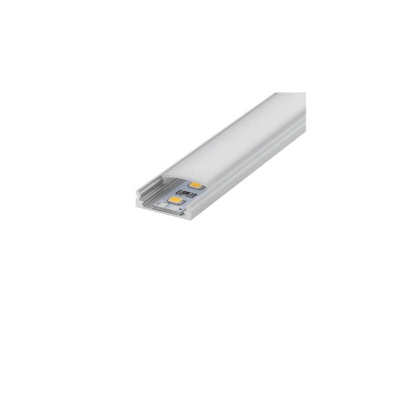 Imagem de [S] Perfil de alumínio com superfície de 2 m para fita LED de até 12 mm TECMEL 161714