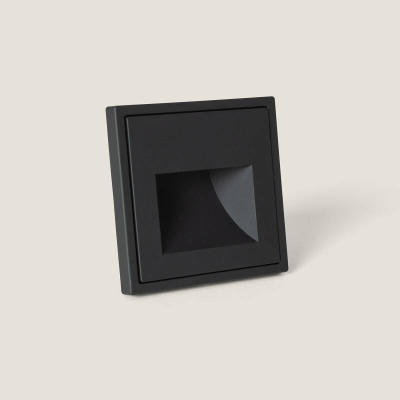 Imagem de Baliza LED 1W Encastrável Parede Luxe 990 para Caixa Universal