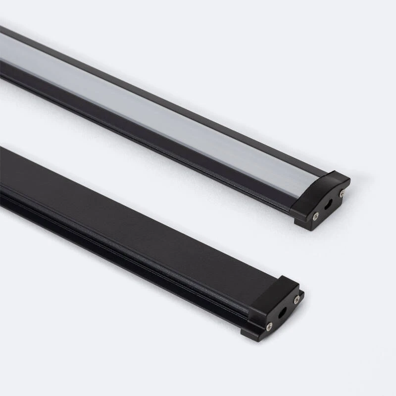 Imagen de Perfil Aluminio Estanco IP65 Empotrable 2m para Tira LED hasta 8 mm