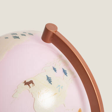 Imagem de Candeeiro de Mesa Bola Mundo Imagem de Candeeiro de Mesa Bola Mundo