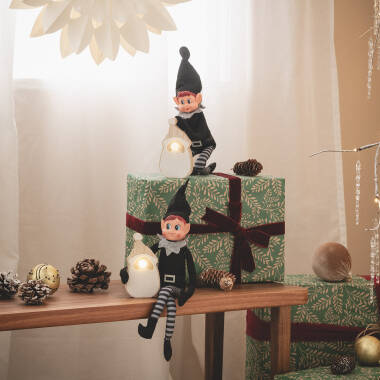 Papai Noel LED à Pilhas