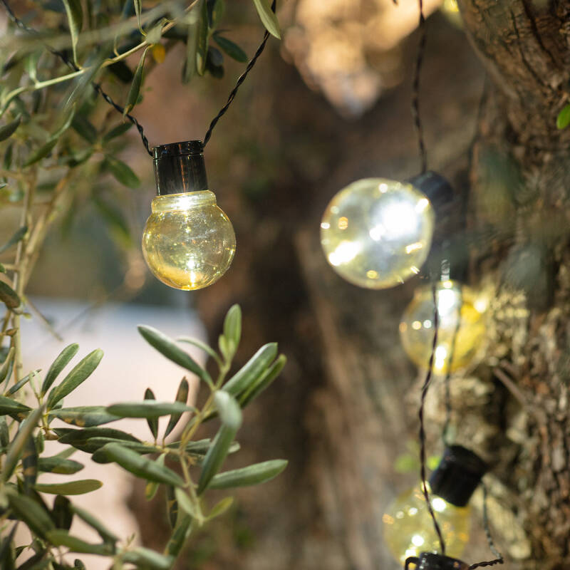 Guirnalda de Bombillas LED Solar Nikola 2m