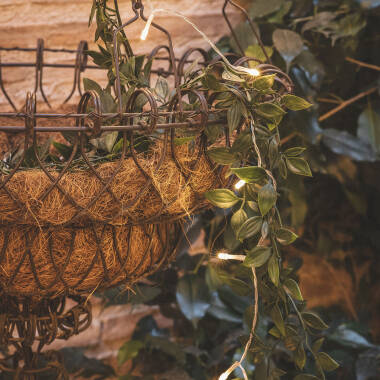 Grinalda Solar Exterior LED Lilac 2m