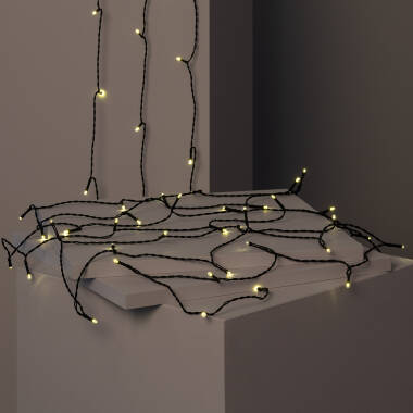 Imagem de Grinalda Solar Exterior Cabo LED 12m Imagem de Grinalda Solar Exterior Cabo LED 12m