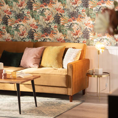 Imagen de Lámpara de Mesa Mármol y Metal Argos Imagen de Lámpara de Mesa Mármol y Metal Argos