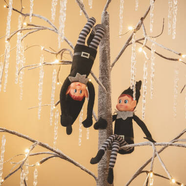 Imagem de Árvore de Natal 64 LED 150 cm Branco Quente Imagem de Árvore de Natal 64 LED 150 cm Branco Quente