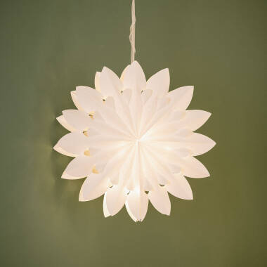 Estrella LED Papel con Batería Capella