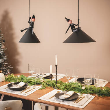 Imagen de Lámpara Colgante LED 8W Metal Elise M Imagen de Lámpara Colgante LED 8W Metal Elise M