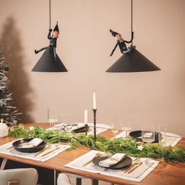 Candeeiro Suspenso LED 8W Metal Elise L