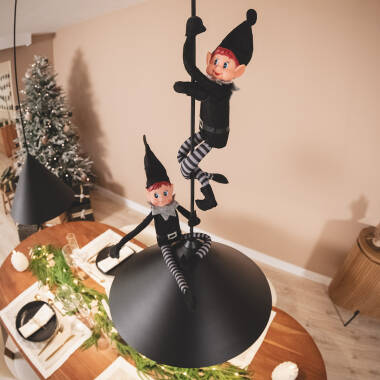 Imagem de Candeeiro Suspenso LED 8W Metal Elise L