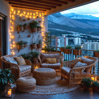 Guirnalda Solar Exterior LED Lasan 5m