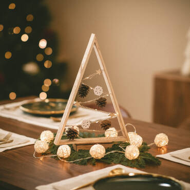 Árbol de Navidad LED Golden con Batería