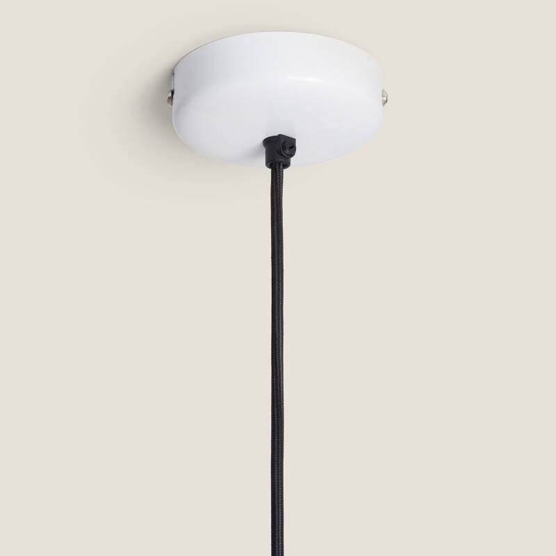 Imagen de Lámpara Colgante Papel Maché Afrah Round  