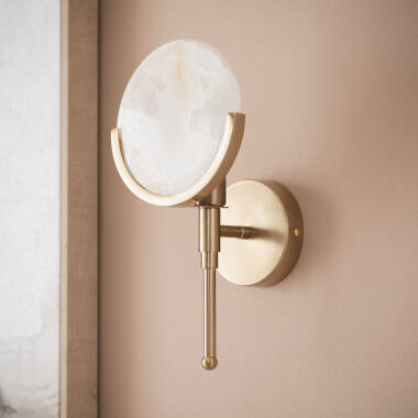 Imagen de Lámpara de Pared de Metal y Cristal Frome Imagen de Lámpara de Pared de Metal y Cristal Frome