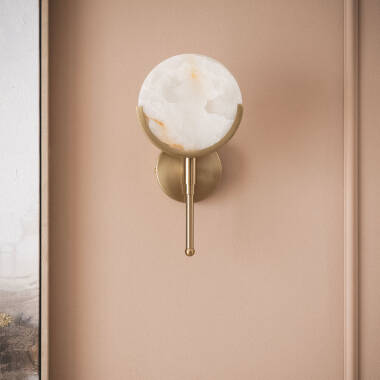 Imagen de Lámpara de Pared de Metal y Cristal Frome Imagen de Lámpara de Pared de Metal y Cristal Frome