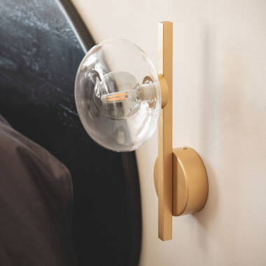 Imagen de Aplique Pared Aluminio Hassi